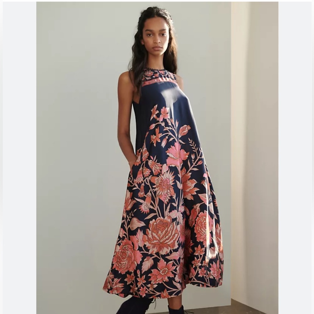 Anthropologie Cynthia Maxi Dress XS NWT!